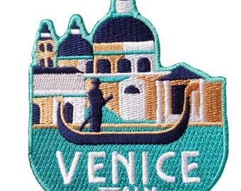 Venetië Italië 3" reispatch geborduurd opstrijkbare badge souvenir vlag stad land