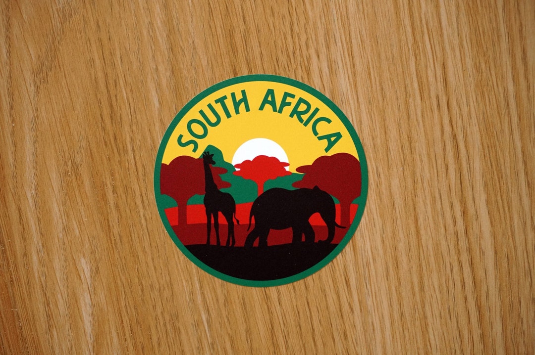 South Africa Vinyl Sticker Decal Luggage Laptop Notebook Etsy