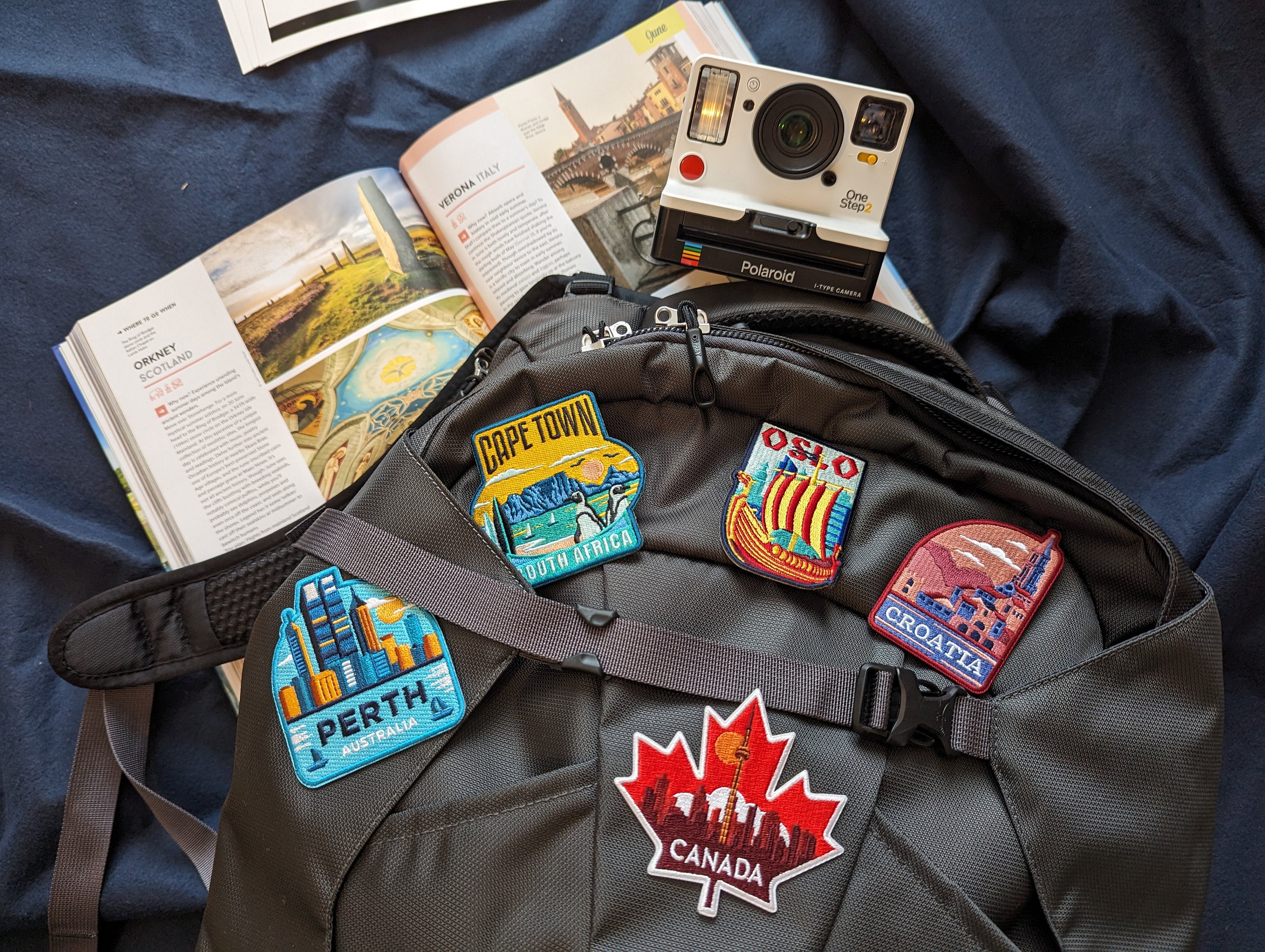 Perth Australia Travel Patch Embroidered Iron on Sew on Badge Souvenir ...