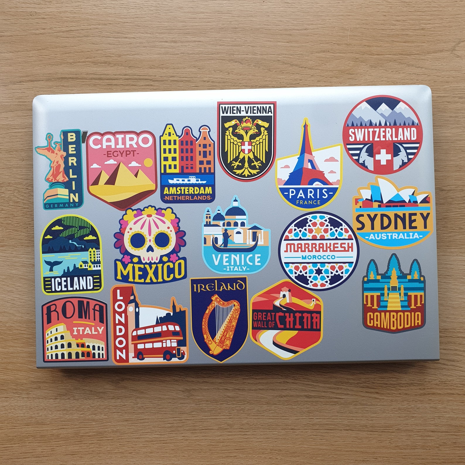 Berlin Germany Vinyl Sticker Decal Luggage Laptop Notebook Etsy