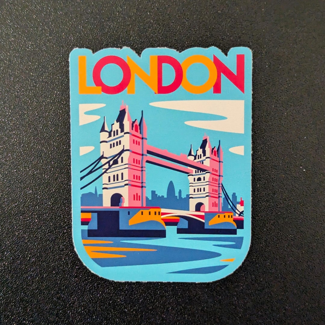 L Sticker England London England 3