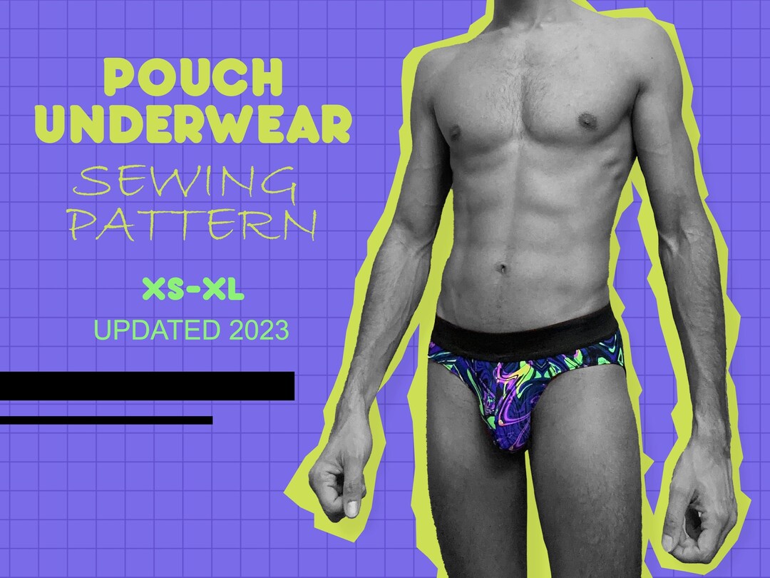 Mens Full Coverage Underwear Sewing Pattern Underwear Sewing Etsy