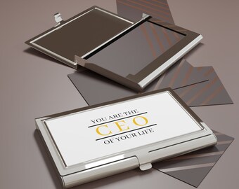 CEO Business Card Holder