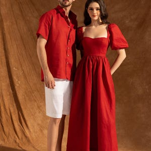 a man and a woman standing next to each other