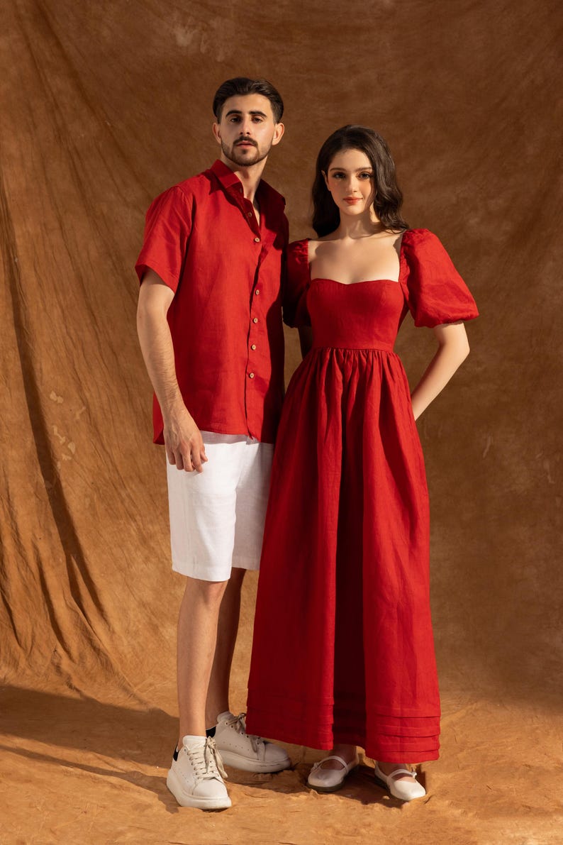 a man and a woman standing next to each other