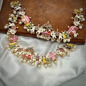 Rajasthani Bridal Anklets: Kundan Doli Baraat Payal - Indian Wedding Jewelry