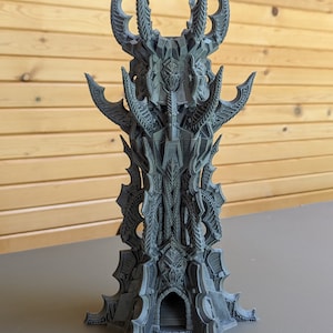 Banished Vampire Dice Tower: 3D Printed DnD Gaming