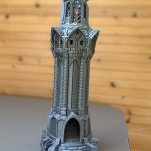 Fire in the Night Dice tower - 3d printed Dice Tower - DnD Dice Tower