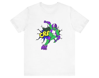 Roller Derby Shirt - She-Hulk Roller Derby Tshirt - Unisex Jersey Short Sleeve Tee