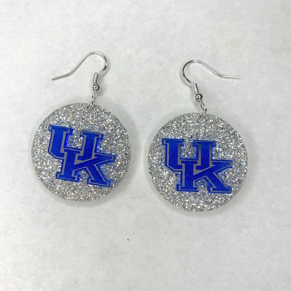 Kentucky wildcat earrings | Kentucky earrings | UK sports | Kentucky basketball | Kentucky football