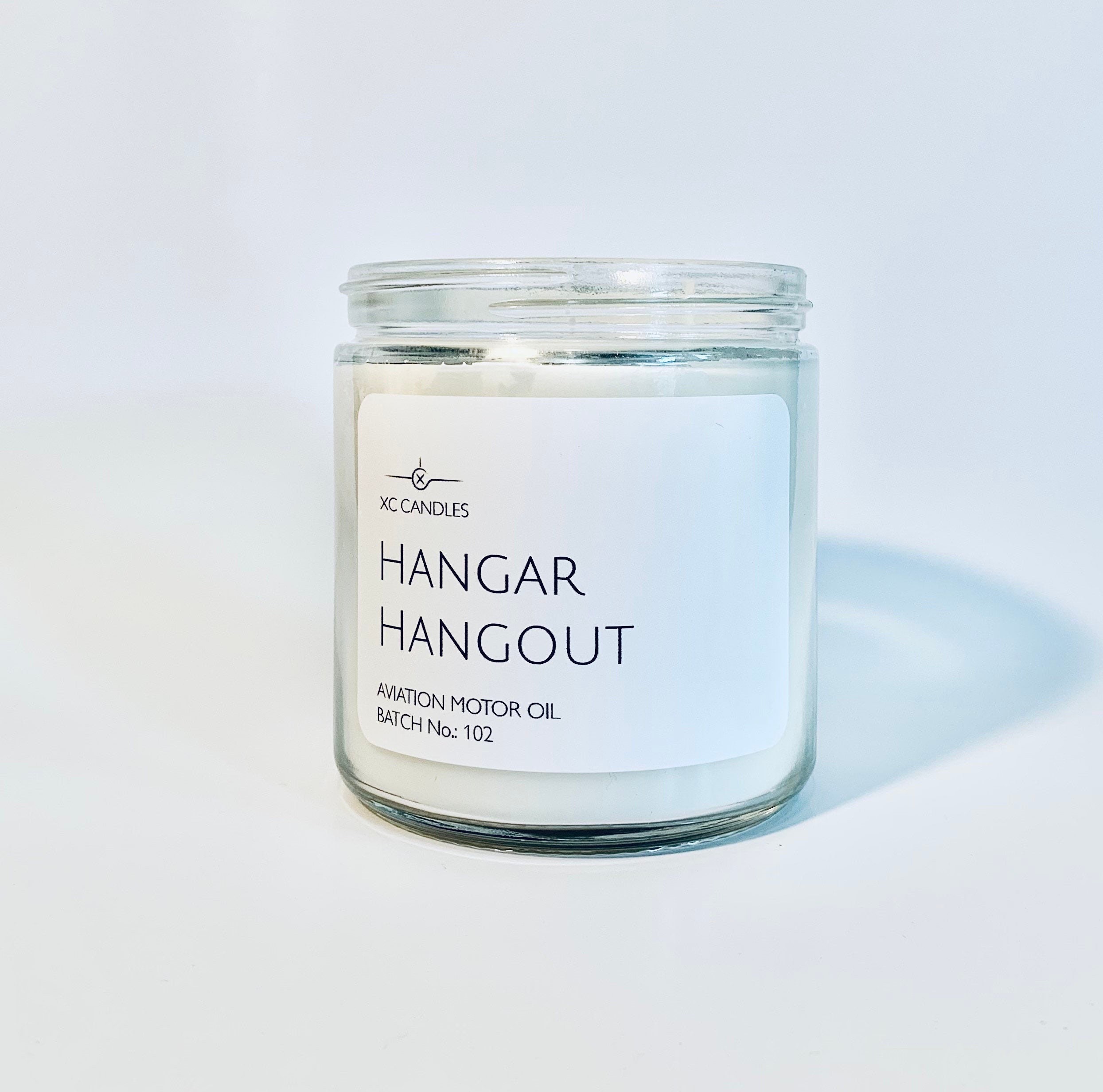 HANGAR HANGOUT Aviation Motor Oil Airplane Candle Scented Etsy UK