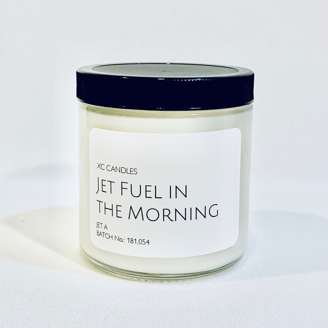 JET FUEL in the MORNING Airplane Candle Jet Fuel Candle Etsy
