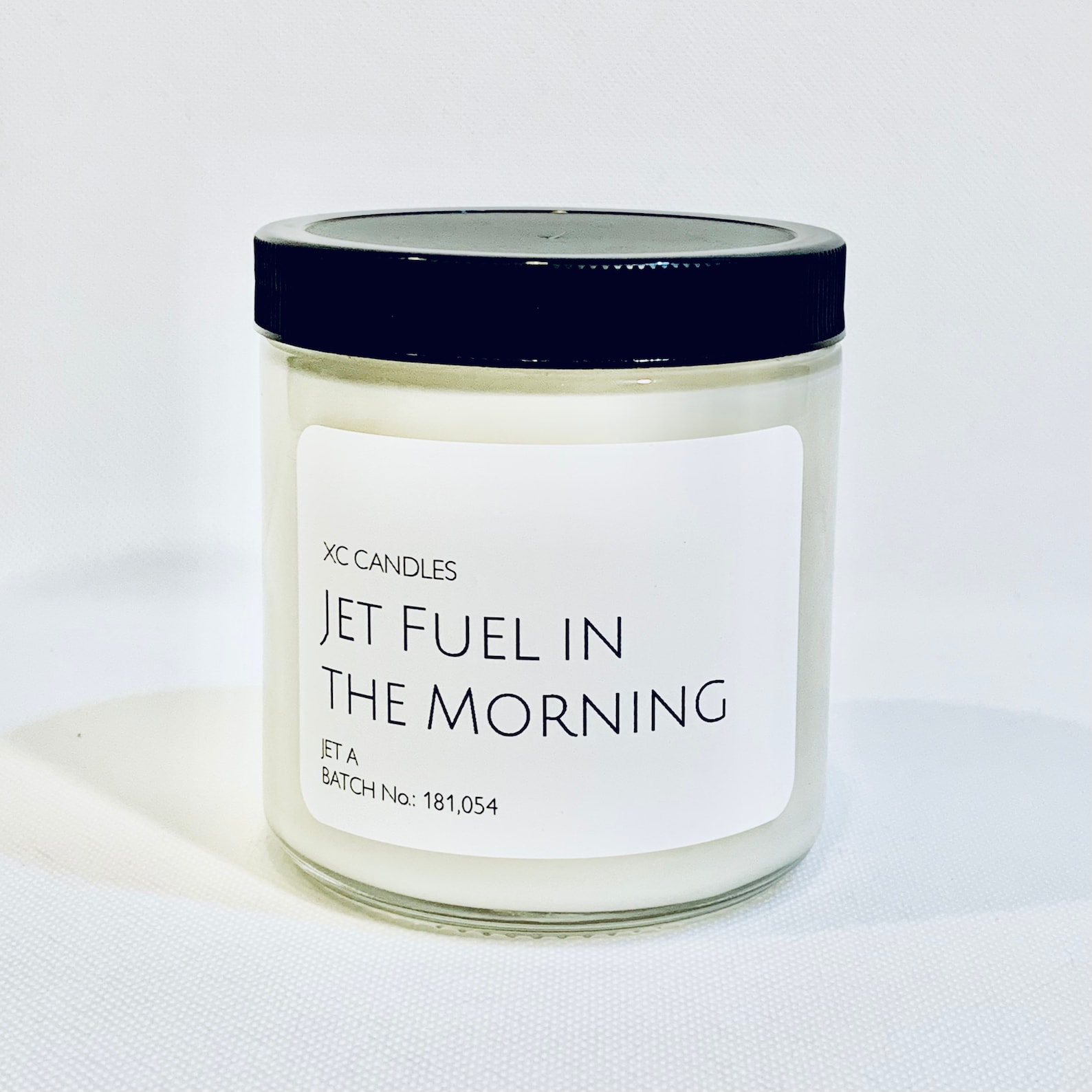 JET FUEL in the MORNING Airplane Candle Jet Fuel Candle Etsy
