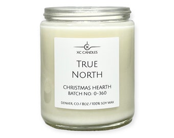 TRUE NORTH — Christmas Hearth: Airplane Candle, Scented Candle, Pilot Decor
