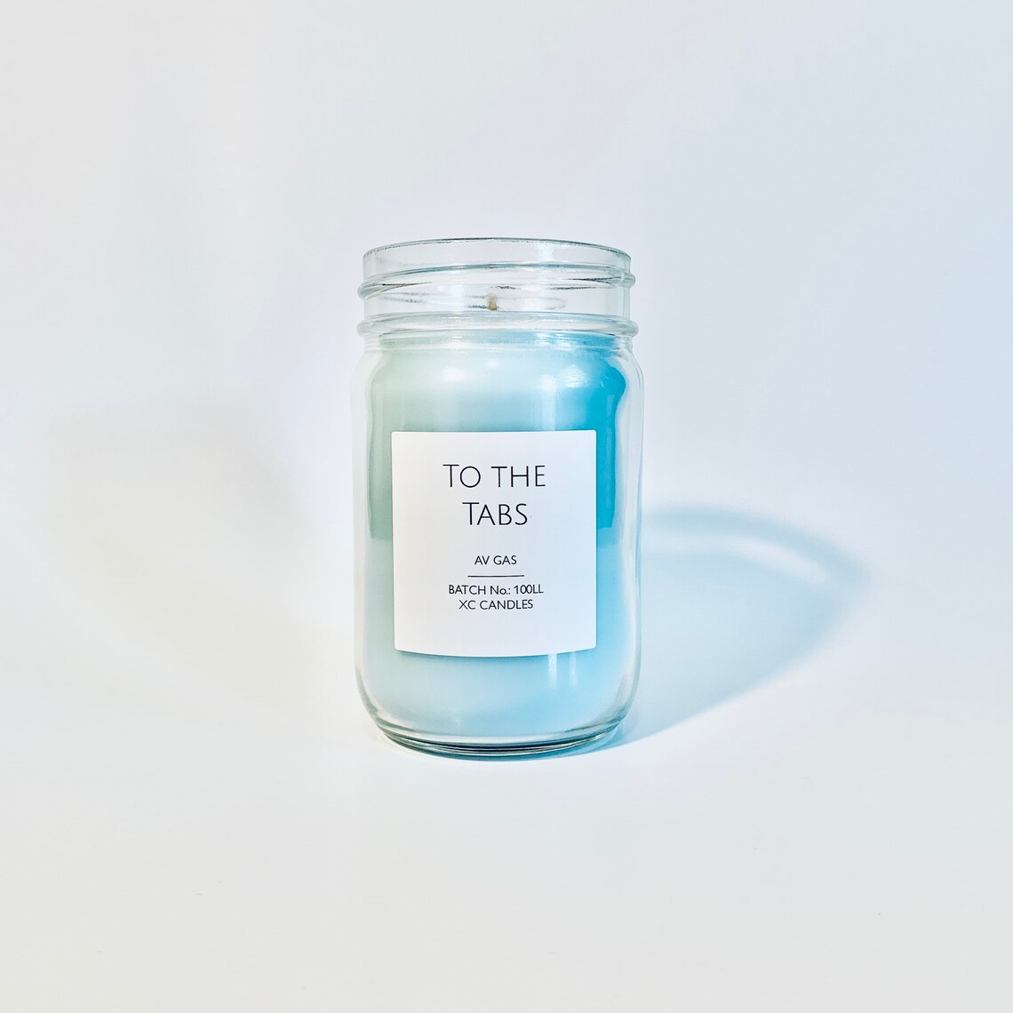 TO THE TABS Av Gas Airplane Candle Scented Soy Candle Etsy