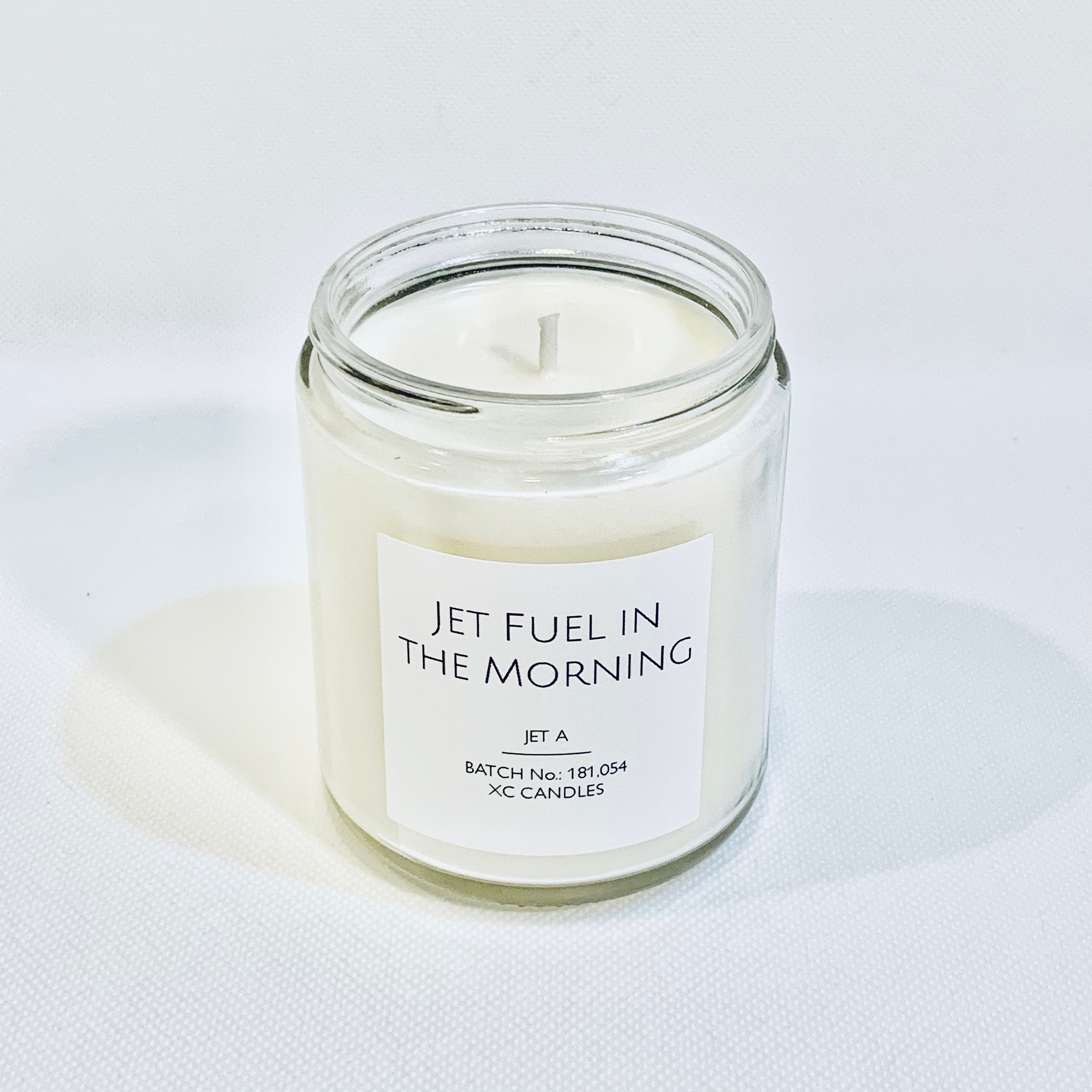 JET FUEL in the MORNING Jet Fuel Airplane Candle Scented Etsy