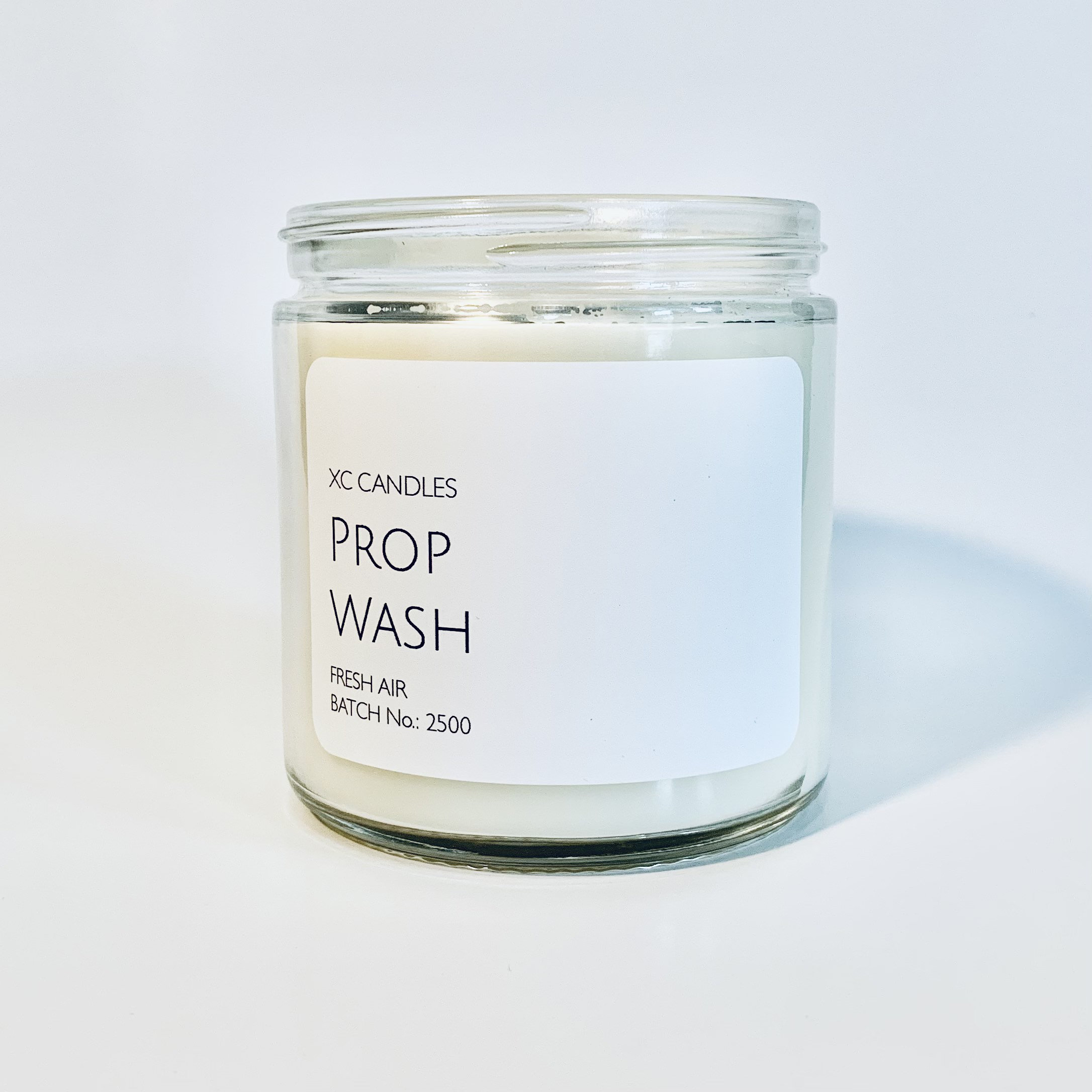 PROP WASH Fresh Air Airplane Candle Scented Candle Pilot Etsy