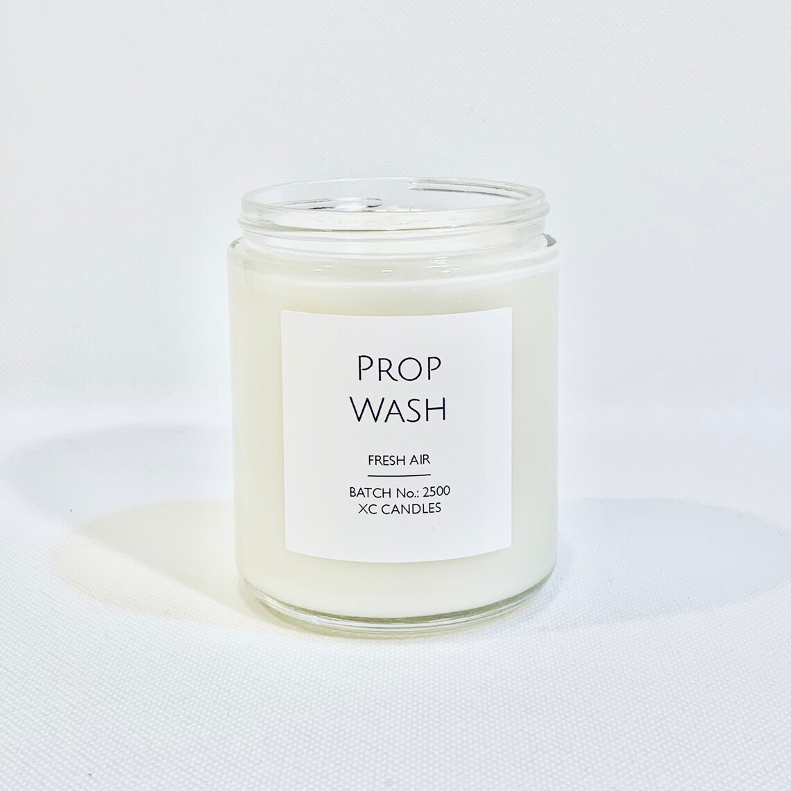 PROP WASH Fresh Air Airplane Candle Scented Candle Pilot Etsy