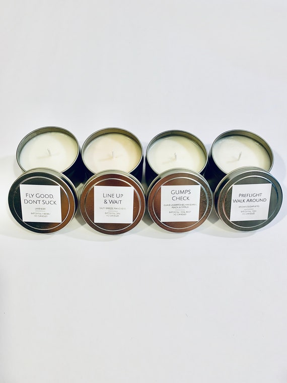 4 4oz CANDLE SAMPLE PACK Etsy