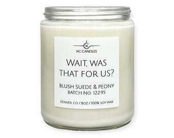 WAIT, was that for us? — Suede & Peony: Airplane Candle, Scented Candle, Pilot Decor