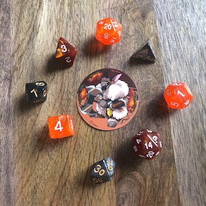 BARBARIAN Class Sticker! | D&D Class Sticker | Turnip Farms Barbarian | Aries | Dungeons and Dragons