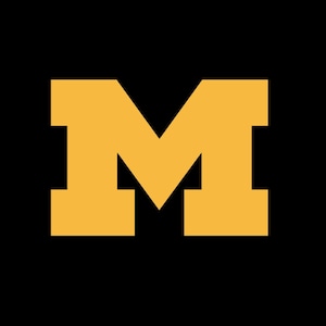 Michigan Vinyl Decal Car UM Sticker Go Blue