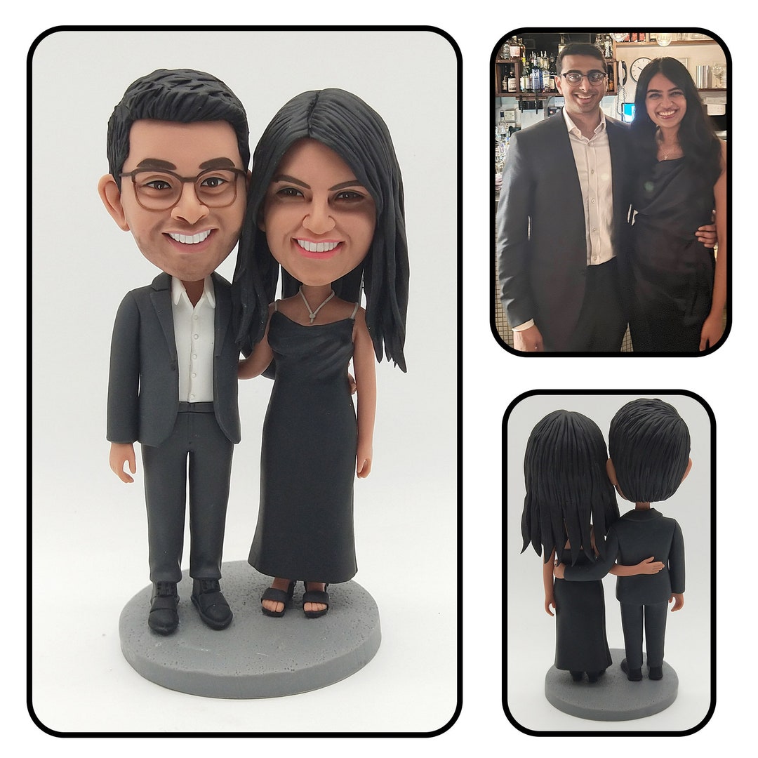 Romantic Parents Bobblehead - Still In Love Couple Figurine main image 1