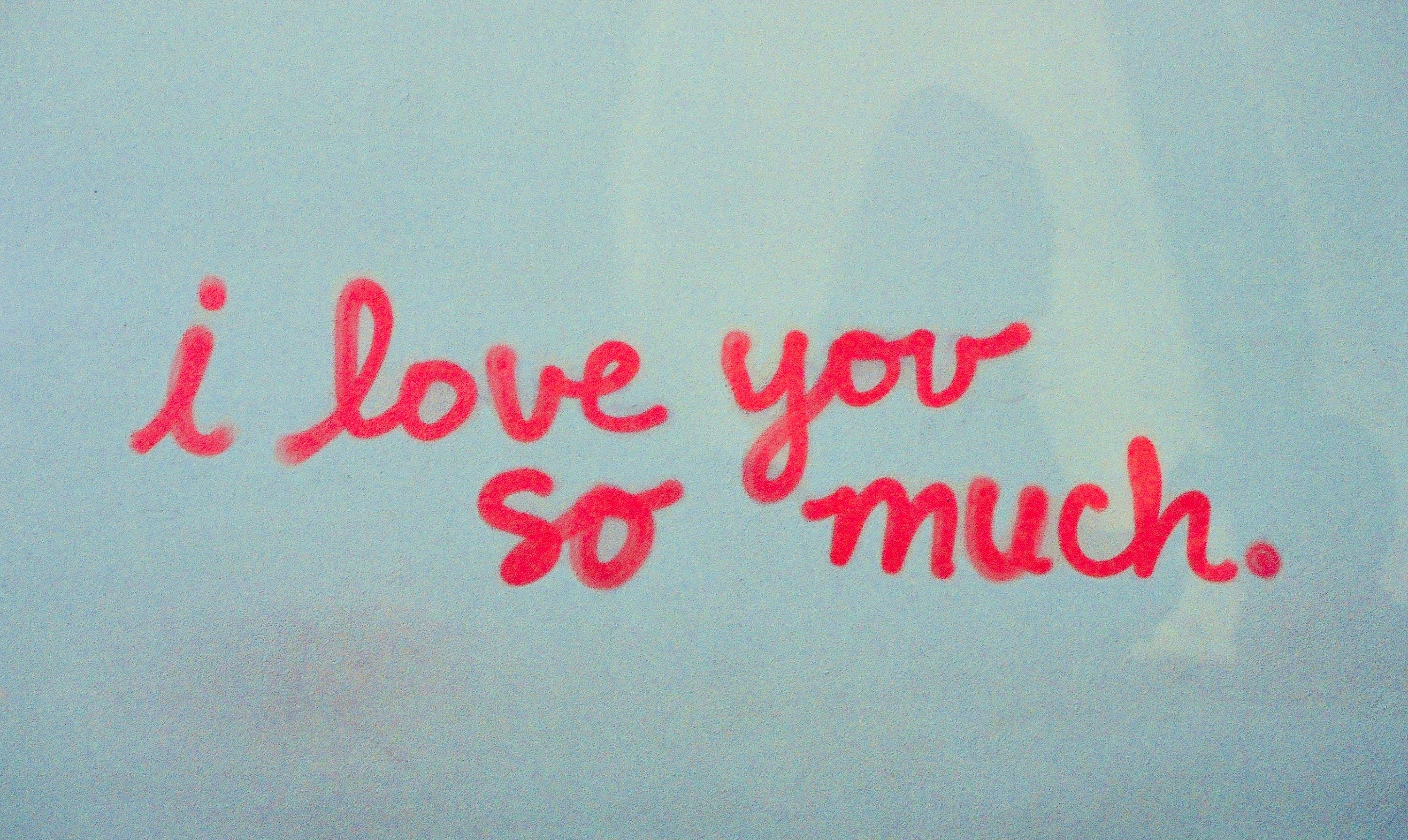 I love you so much (Austin, TX) Print Poster