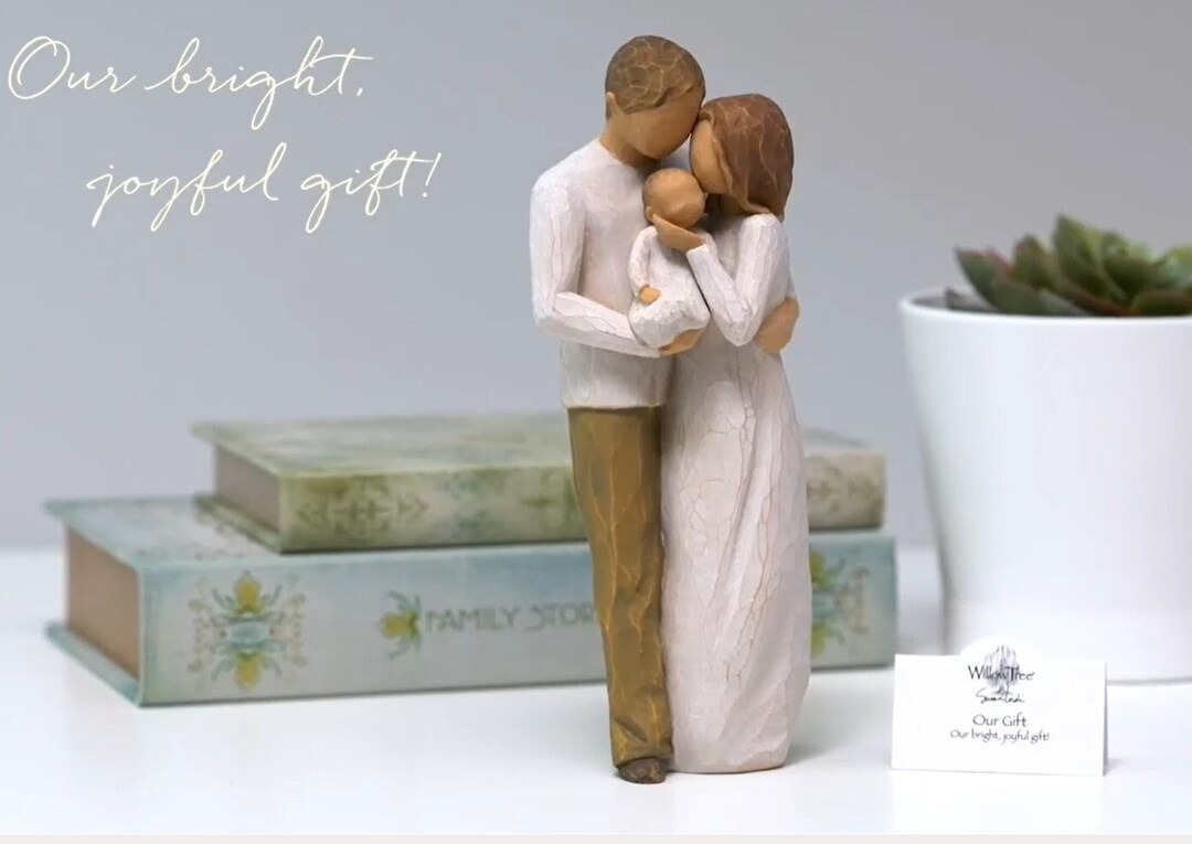 Willow Tree Our Gift, Sculpted Handpainted Figure A Joyful Gift to