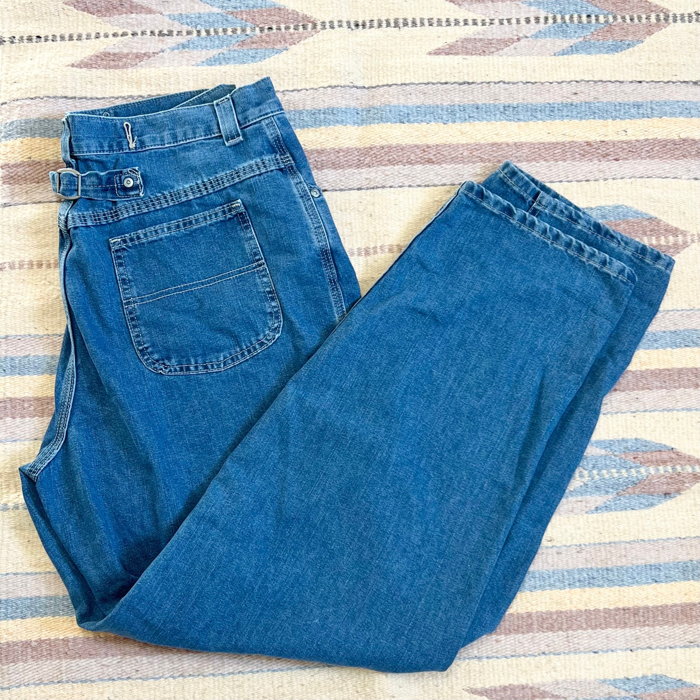 Cinch Back Jeans - Etsy