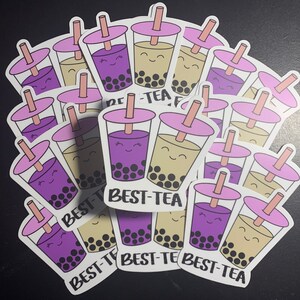 Best Tea Boba Sticker