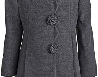 rothschild wool dress coat