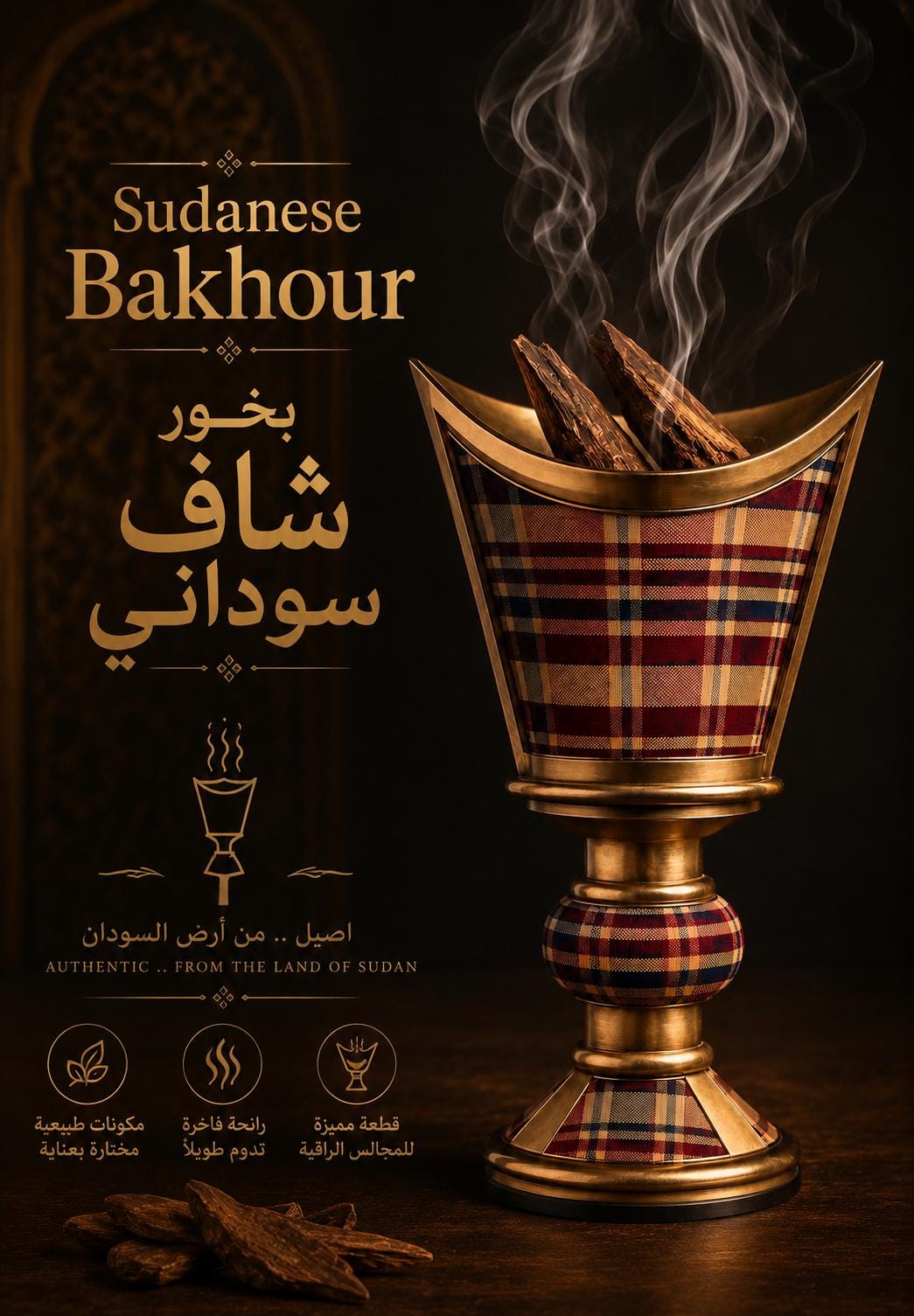 お香 suhari33 Sudanese Backhoor (shaff) Long Lasting Bakhour, Arabian Incense