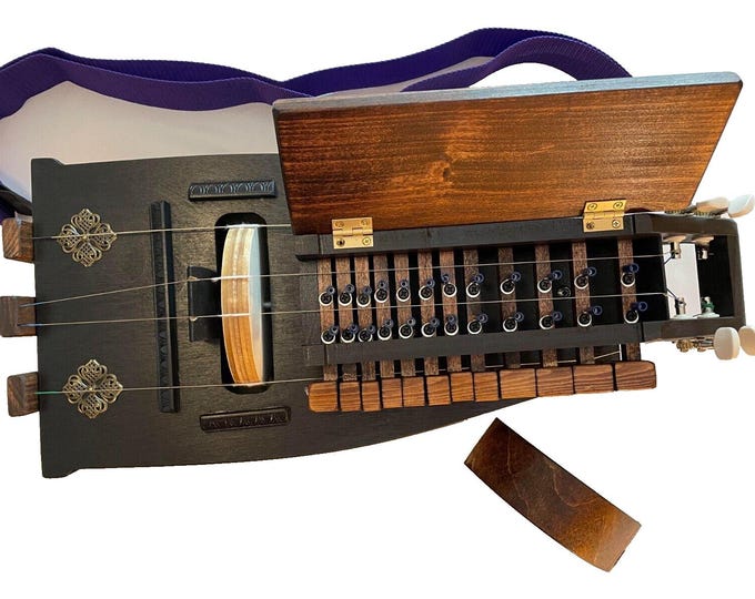 2 Tone Hurdy Gurdy Instrument - Etsy