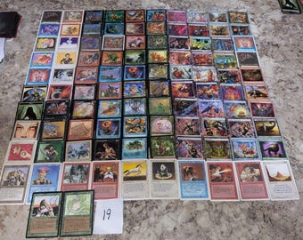 mtg card lots for sale MTG Estate Sale Lot 18, 100+ Revised and Vintage Edition Card Lot, Instant Collection! Magic the Gathering