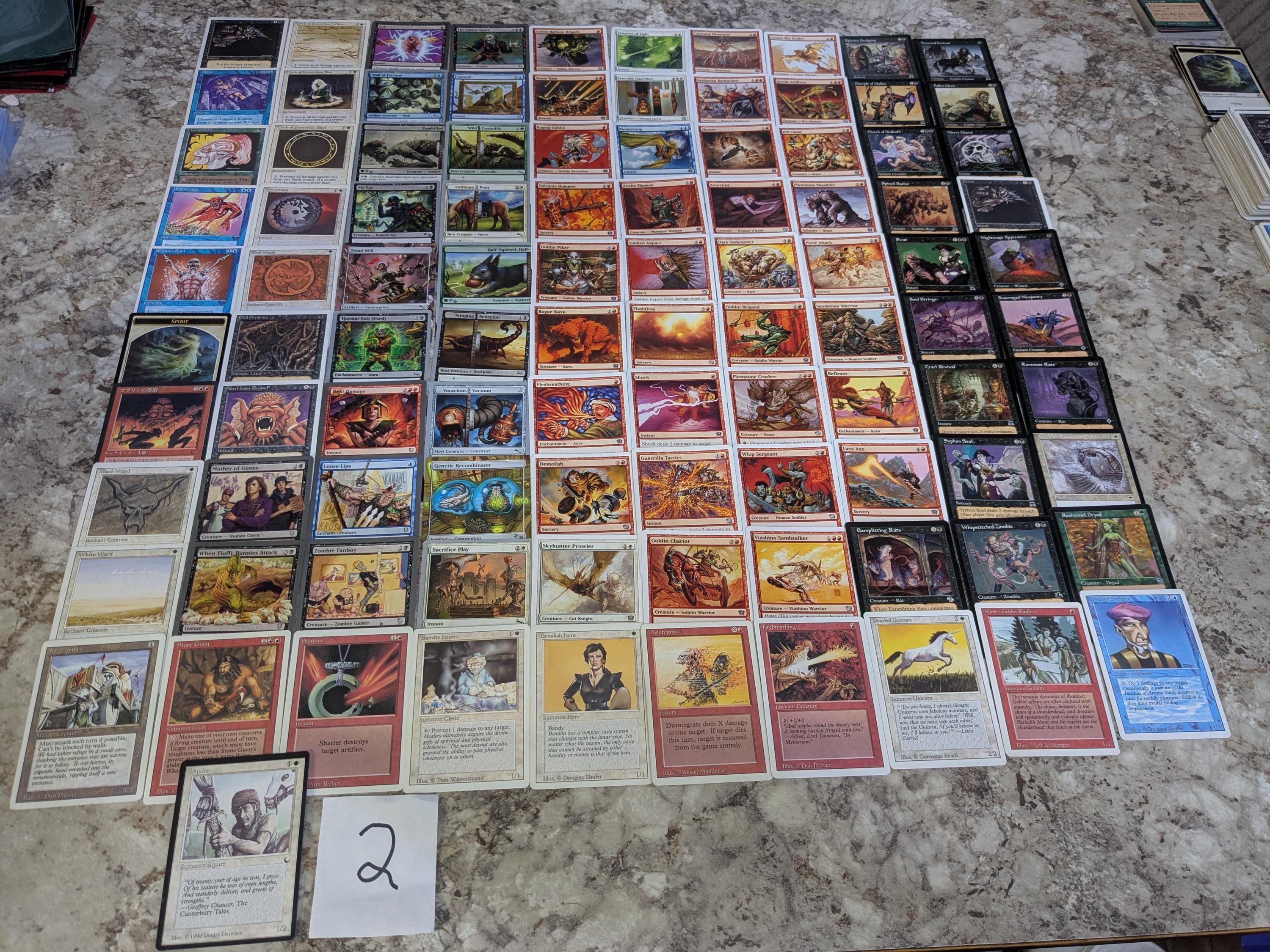 mtg card lots for sale Bulk Cards: Magic the Gathering, Low Duplication, Big Variety (Up to 1000) mtg Magic the Gathering 100