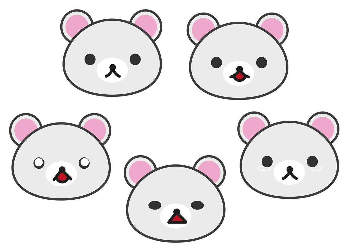 Discord Emotes Rilakkuma Pack Cute Kawaii Emoji Discord Etsy