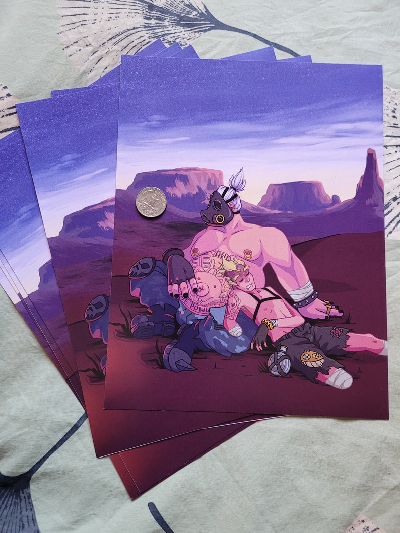 Overwatch Roadrat Print