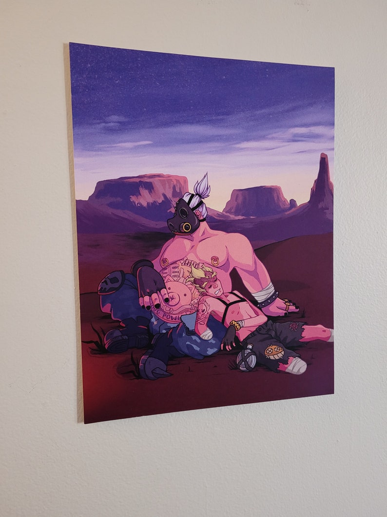Overwatch Roadrat Print