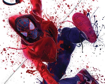 Miles Morales Spider-Man 11x11 print