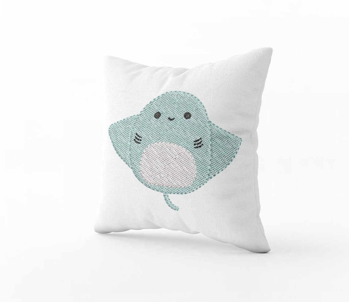 Squishmallow Stingray Machine Embroidery Fill Pattern MAGGIE | Etsy
