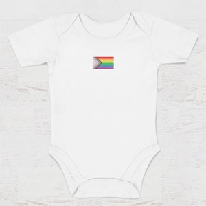 Progress Pride Flag Machine Embroidery Pattern New Inclusive - Etsy