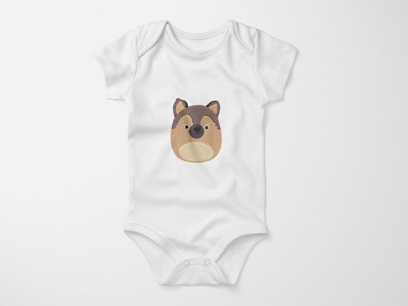 MARIO Squishmallow German Shepherd Machine Embroidery Design - Etsy