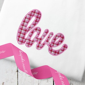 Valentine&#39;s Day Applique Design | LOVE Applique Embroidery Pattern