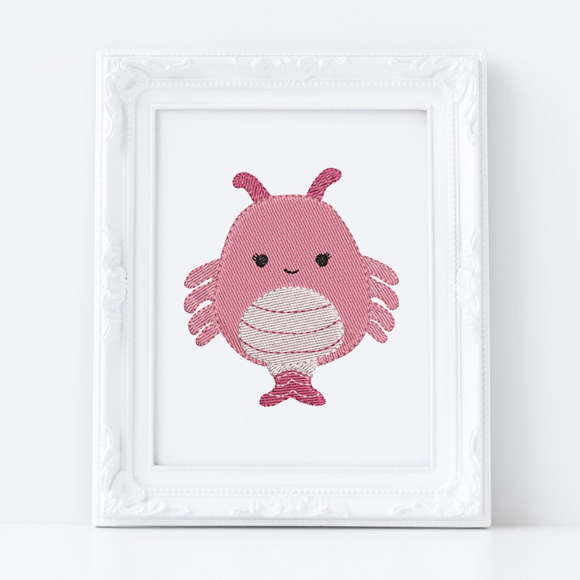 SIMONE Squishmallow Shrimp Machine Embroidery Pattern 4x4 | Etsy