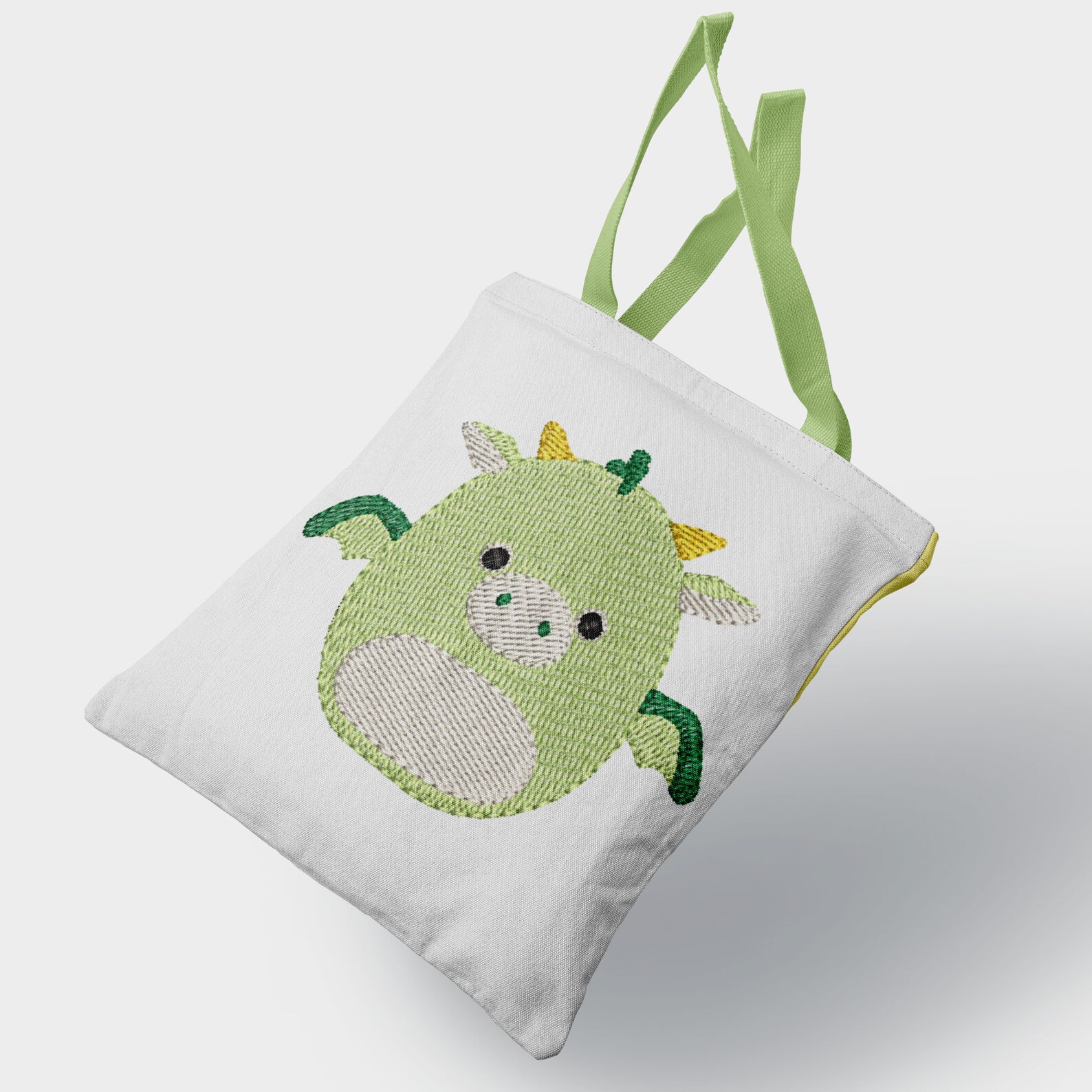 DEXTER Squishmallow Green Dragon Machine Embroidery Design | Etsy