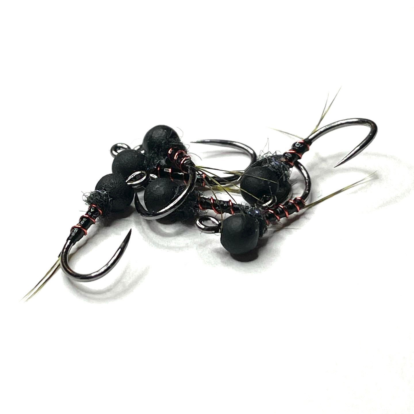 3 thread frenchies. Euro flies. Euro nymphs. Fly fishing Etsy