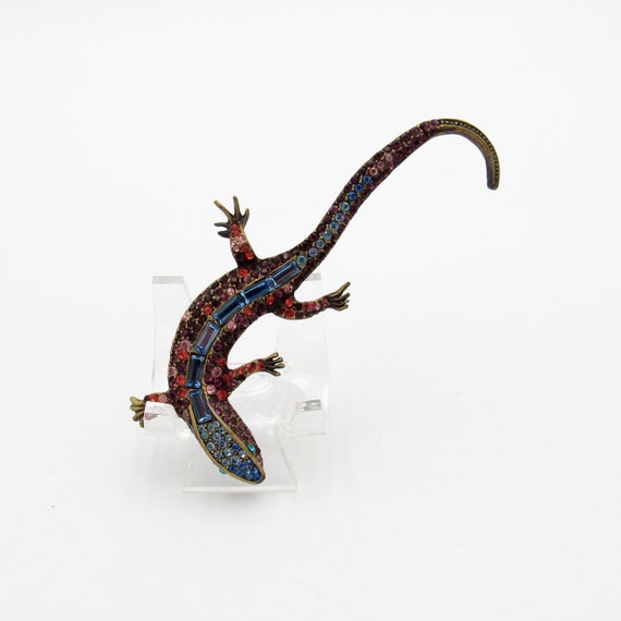 Designer Jay Strongwater, Jewelled Lizard, Gecko … - image 3