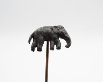 Figural Elephant Stickpin, Stick Pin