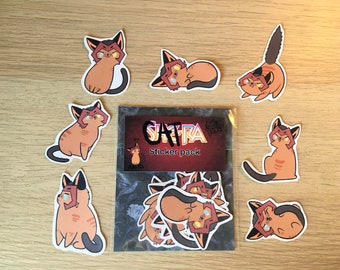 cat-ra sticker pack